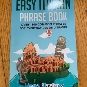 Learn easy phrases in Italian. New.